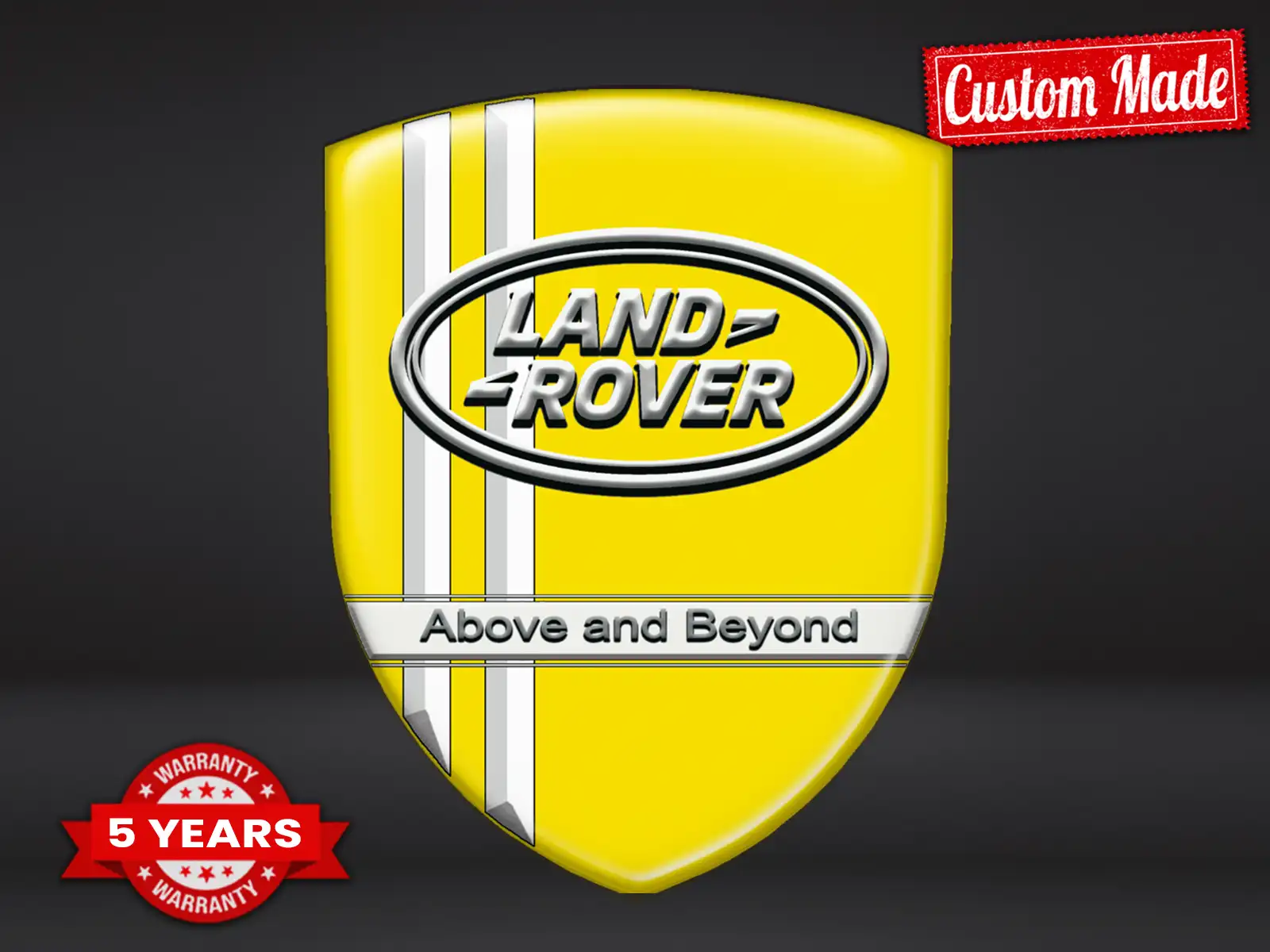 Land Rover Adesivi Logo Stampati Pro Max Chic Durevoli